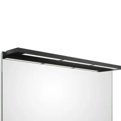 Slim 1-80 N LED-spejlampe sort^Decor Walther Online