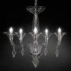 Dedalo lysekrone 5 lyskilder, krom^Metallux Discount