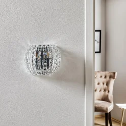 DIAMOND LED krystalvæglampe^Schuller Valencia Discount