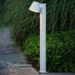 Lucide Gadebelysning>Dingo hvid LED-pendellampe med GU10 LED