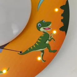 Børn Niermann Standby Dinos loftlampe med LED-stjernehimmel