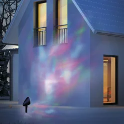 Disco LED-projektørlampe til facadebelysning^Näve Hot