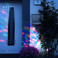 Disco LED-projektørlampe til facadebelysning^Näve Hot