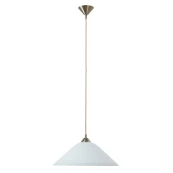 ORION Diskret LOISA opalglas pendellampe i antik m