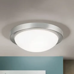 ORION Diskret MINEA loftlampe Ø 32 cm i nikkel