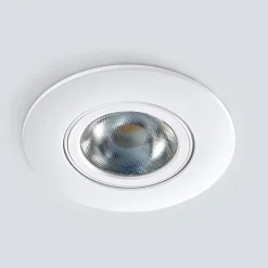 Heitronic Arbejdsrum/Kontor>DL8002 LED-downlight, kan drejes, 38°