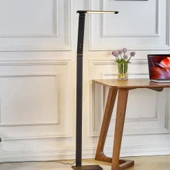 Lucande Arbejdsrum/Kontor|Gulvlamper>Dæmpbar LED gulvlampe Salome, variabel lysfarve