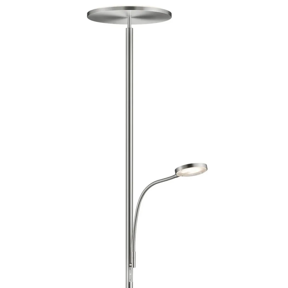 Knapstein Dæmpbar LED-uplight Hades med LED-læsearm