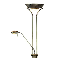 Searchlight Dæmpbar uplight Jerik, antik messing