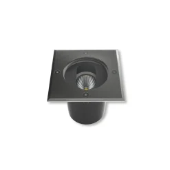 Doris - LED-gulvspot til indbygning, kantet form^Lucande Discount