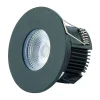 MULTIsun LED indbygningslampe, rund, sort^DOTLUX Hot