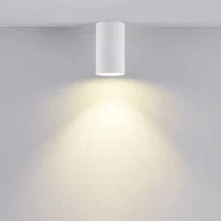 Deko-Light Downlight CAN, hvid, IP44, Ø 6 cm, metal, GU10