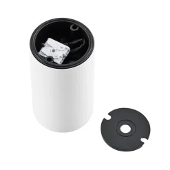 Deko-Light Downlight CAN, hvid, IP44, Ø 6 cm, metal, GU10