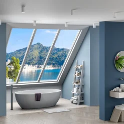 Deko-Light Downlight CAN, hvid, IP44, Ø 6 cm, metal, GU10