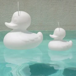 Goodnight Light Dekorationsbelysning|Terrassebelysning>DUCK-DUCK S udendørs LED-designerlampe, hvid