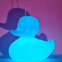 DUCK-DUCK XL udendørs LED-designerlampe, hvid^Goodnight Light New