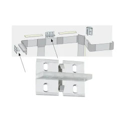 Paulmann Duo Profil vægholder til LED-strip system