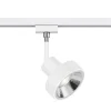 DUOline 780701 skinnespot, Ø 11 cm, hvid, 2-faset, GU10^Trio Lighting Online