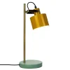 Dyberg Larsen Arbejdsrum/Kontor|Bordlamper>Ocean bordlampe karry/messing/turkis