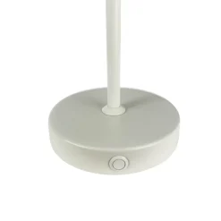 Stockholm bordlampe til opladning, perlehvid^Dyberg Larsen Online