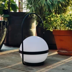 Dyberg Larsen Dekorationsbelysning|Terrassebelysning>Summer solcelle-bordlampe USB-lades