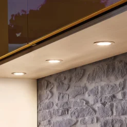 Hera Underskabsbelysning>Dynamic FR 55 LED-møbelindbygningslampe, 3 stk.