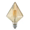 Trio Lighting E27 4 W 2.700K Diamant LED-pære, ravgul