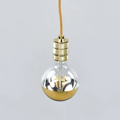 SEGULA E27 7 W topforspejlet LED-pære, guld