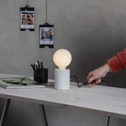 E27 G95 LED-globepære 7,5 W 3-trins-dæmpning opal^STAR TRADING New