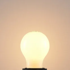 Arcchio E27 LED-pære 6 W 2.700 K, kan dæmpes, opal