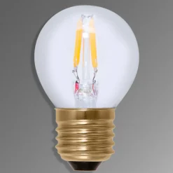 SEGULA E27 3W 922 LED-dråbepære i kultrådslook