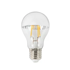 E27 3,5W topforspejlet LED-pære A60, 2700K sølv^Lucande Online