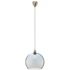 Rowan hængelampe blå-sølv Ø 28cm^EBB & FLOW Outlet