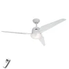 CasaFan Loftventilatorer>Eco Aviator loftsventilator, hvid, 132 cm