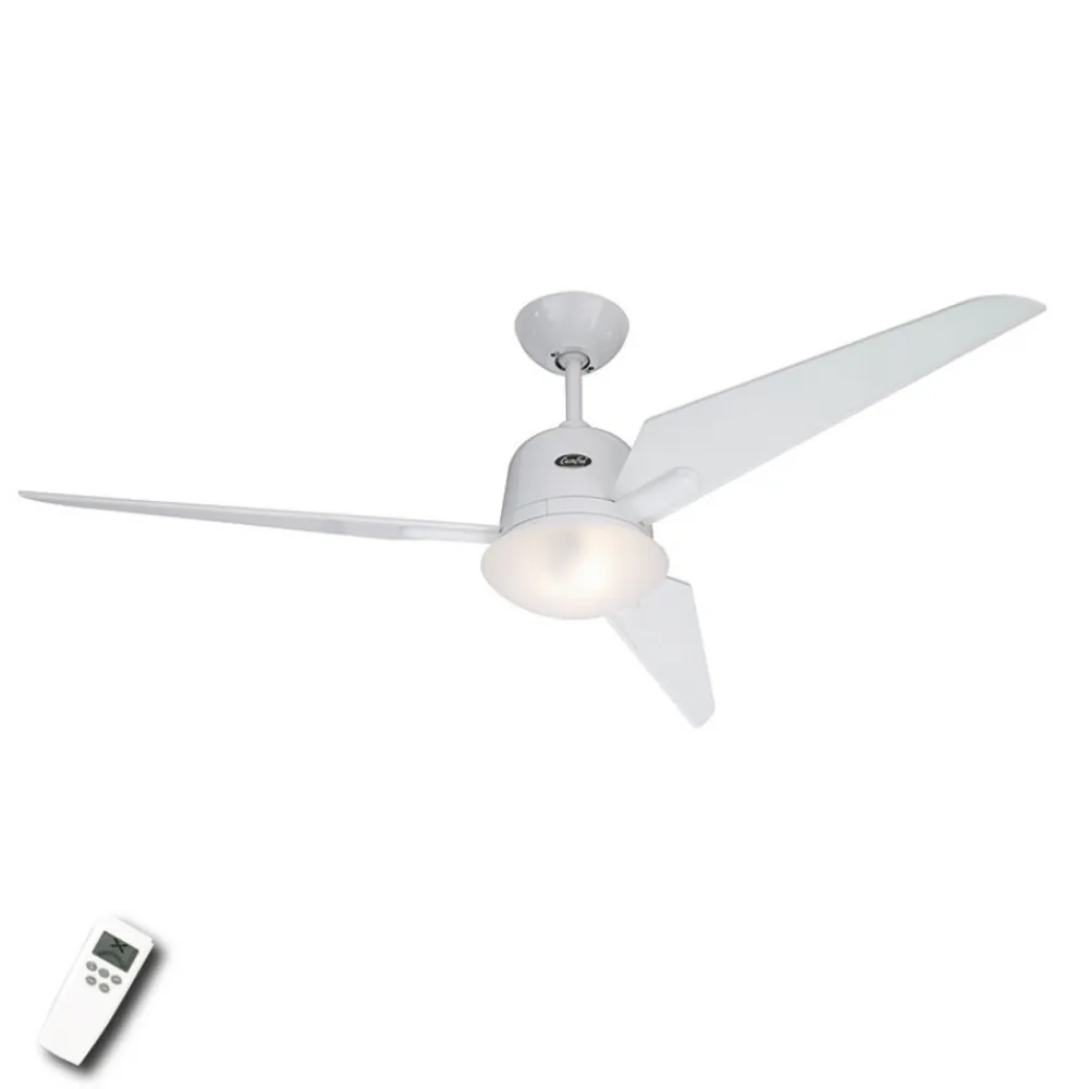 CasaFan Loftventilatorer>Eco Aviator loftsventilator, hvid, 132 cm