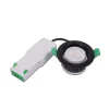Hera Eco R 68 LED indbygningsspot, krom, Ø 9 cm, metal, IP65 CCT