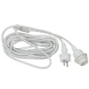 STAR TRADING Elektroniske Materialer>E27-fatning med Ute-kabel, 5 m, hvid