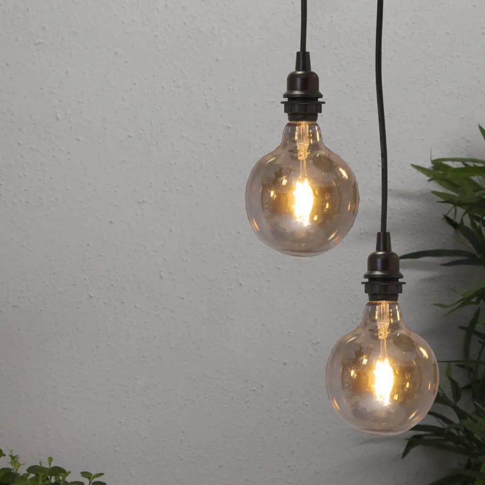 STAR TRADING Elektroniske Materialer>E27-fatning med Ute-kabel, 5 m, hvid