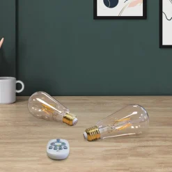 EGLO connect E27 ST64 lampe 5,5W 500lm 2200K 2stk