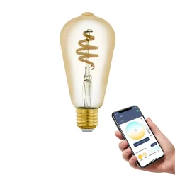 E27 ST64 LED-pære 5,5W 400lm CCT^EGLO connect Hot