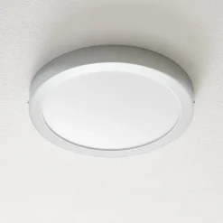 EGLO connect Fueva-C loftlampe rund 30 cm krom