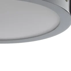 EGLO connect Fueva-C loftlampe rund 30 cm krom