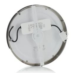 EGLO connect Fueva-C loftlampe rund 30 cm krom