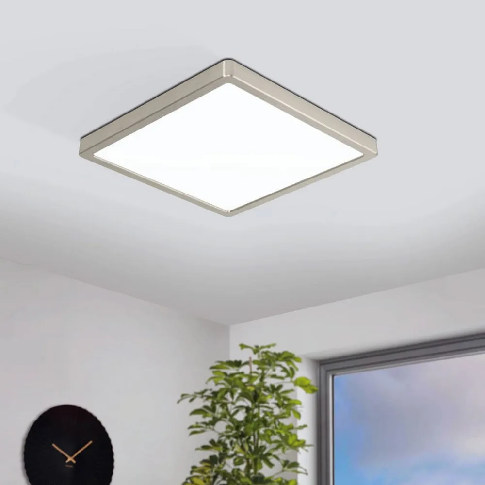 Fueva-Z loftslampe 28x28cm nikkel^EGLO connect Best