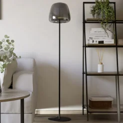 EGLO connect LED-gulvlampe Alfero-Z, RGB, CCT, sort