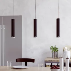 EGLO connect Pendellamper>LED-hængelampe Balamorta-Z, 3 lyskilder, sort