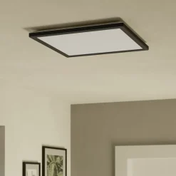 LED-loftlampe Rovito-Z, sort, 39 x 39 cm^EGLO connect New