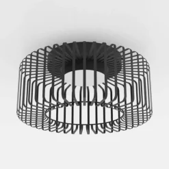 EGLO connect LED-loftlampe Ginestrone-Z, sort, aluminium