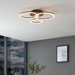 EGLO connect Parrapos-Z LED-loftlampe, 3 lyskilder