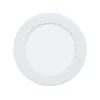 EGLO connect Indbygningsspots>Smart LED-indbygningslampe Fueva 6-Z, hvid, Ø 12 cm